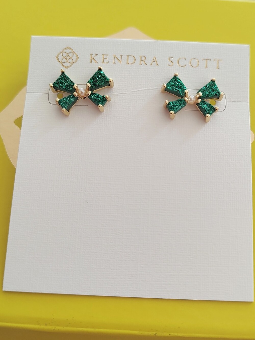 NWT Kendra Scott Blair Bow Earrings